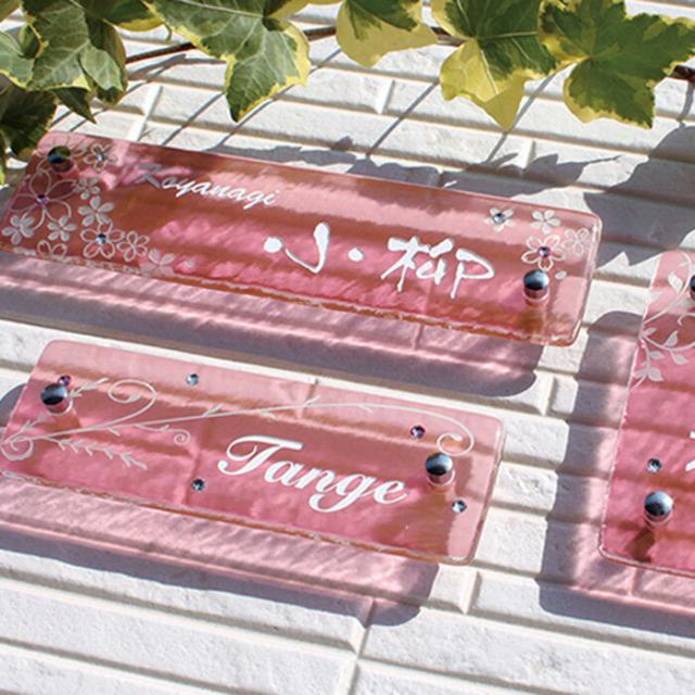 50 Off 表札 ガラス表札 エレノア Ag1 Eln01 ネームプレート 戸建 外構 店舗 看板 おしゃれ Seal限定商品 Bayounyc Com