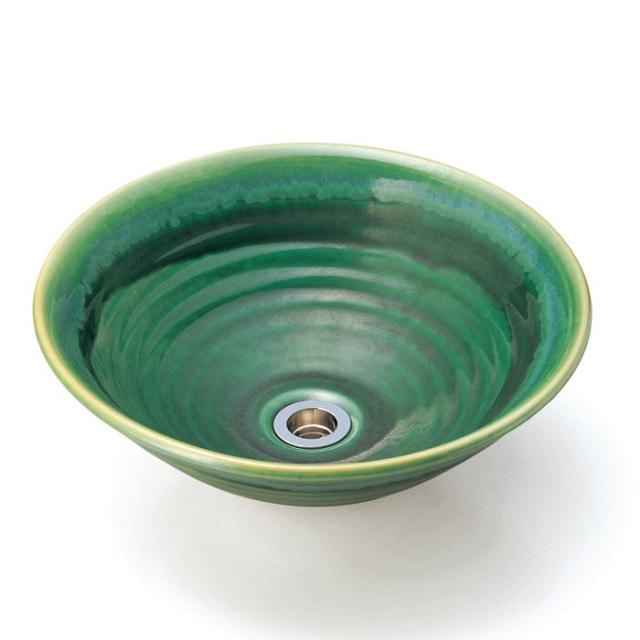 国際ブランド 洗面 洗面ボール 洗面ボウル 手洗い鉢 洗面台 磁器 洗面 ボール ボウル 沙羅 織部 Sサイズ 直径3ミリ 全品送料無料 Olsonesq Com