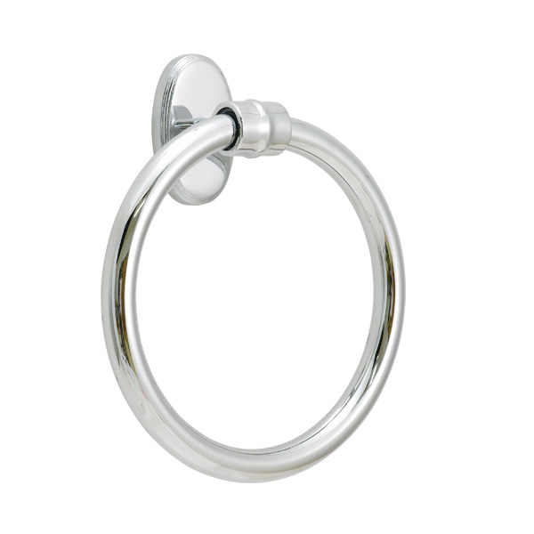 流行に タオルハンガー 真鍮 タオル掛け おしゃれ タオルリング ショートタイプ Pl S Cr クロムメッキ仕上げ シルバー 銀 W170 H190 D58mm プ 人気絶頂 Farmerscentre Com Ng
