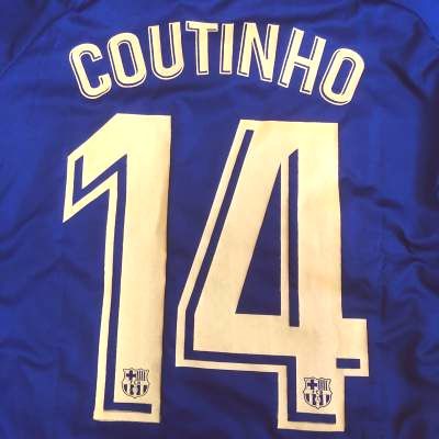 子供用 K003 18 バルセロナ Coutinho 14 コウチーニョ 青赤 ゲームシャツ パンツ付 サッカー キッズ ジュニア ユニフォーム 上下セットの通販はau Pay マーケット 激安サッカーロロショップ 商品ロットナンバー