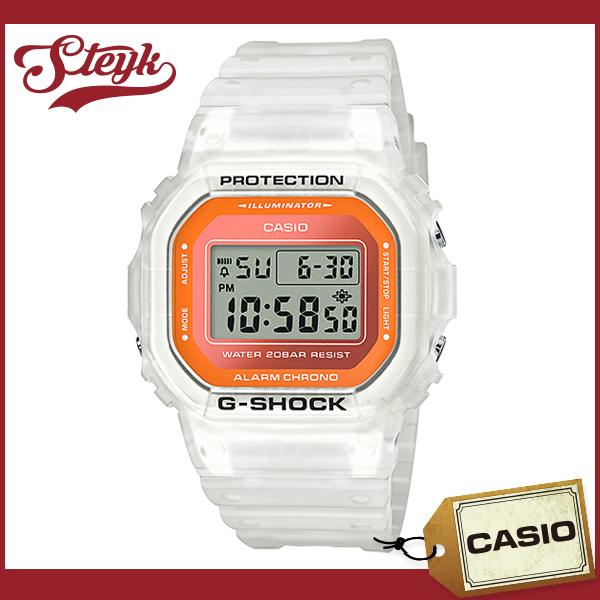国内発送 腕時計 カシオ Dw 5600ls 7 Casio デジタル カジ スケルトン グレー ホワイト オレンジ メンズ Series Skeleton Color G Shock Gショック 腕時計メンズ Www Vicit World
