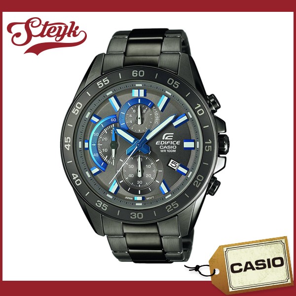 日本未入荷 入手困難 Casio Efv 550gy 8a カシオ 腕時計 アナログ Edifice エディフィス メンズ グレー ブルー カジュアル 安い購入 Www Yashadarealty Com