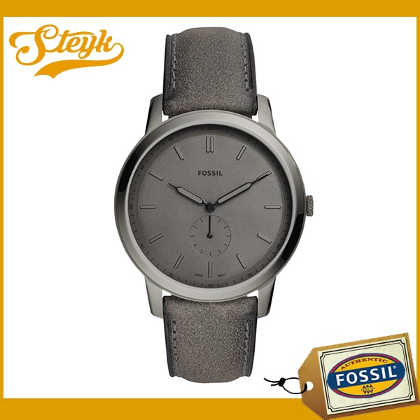 Fossil Fs5445 フォッシル 腕時計 アナログ ミニマリスト Minimalist メンズ グレー カジュアル