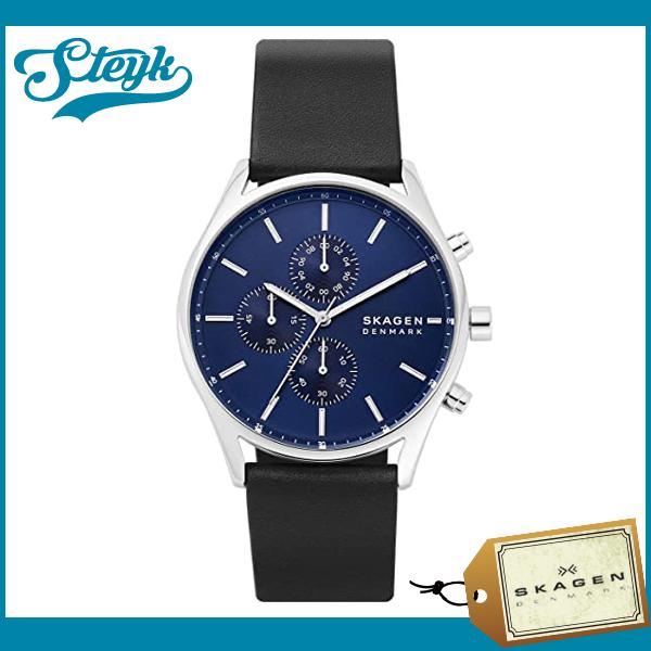 直営店限定 Skagen Skw6606 スカーゲン 腕時計 アナログ Holst メンズ ブルー ブラック カジュアル 代引不可 Viajesturisticosdelpacifico Com