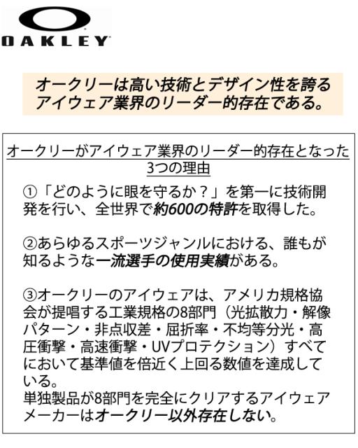 このように オークリー サングラスの通販はau Pay マーケット ウエストコースト アウトドアshop