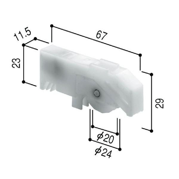 Ykk Ap メンテナンス部品 戸車 Hh T 0035 の通販はau Pay マーケット クレール Dna店 商品ロットナンバー