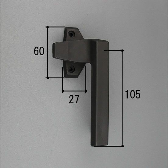 三協 アルミ 三協 立山アルミ 補修部品 窓 サッシ 部品 台形 角型出窓 たてすべり出し窓 カムラッチハンドル 左 カムラッチの通販はau Pay マーケット クレール Dna店 商品ロットナンバー