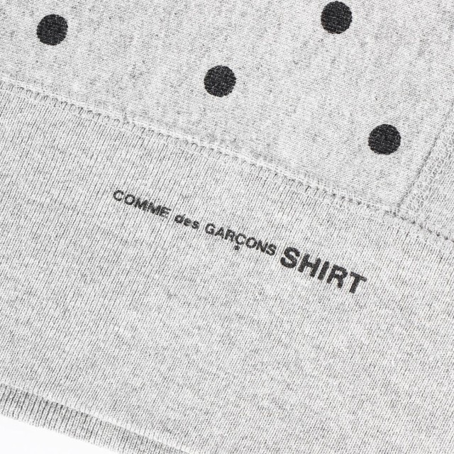 Supreme シュプリーム パーカー 12ss Comme Des Garcons ドット ヘザーグレー Shirts Boxロゴ M メンズ スウェット 美 定番スタイル