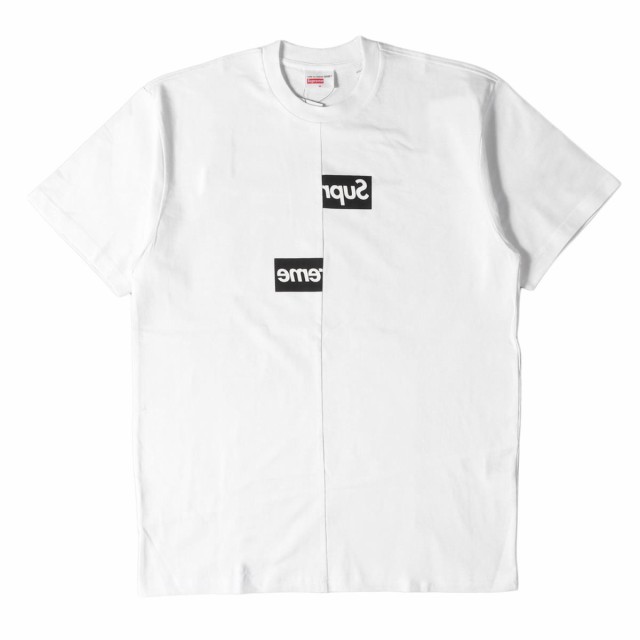 Supreme シュプリーム Tシャツ Comme Des Garcons Shirt Boxロゴ Tシャツ Split Box Logo Tee 18aw ホワイト M メンズ K2701 の通販はau Pay マーケット ブランド古着のbeegle By Boo Bee 商品ロットナンバー