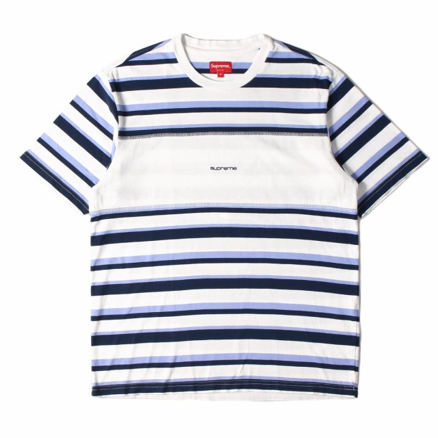 人気満点 Supreme シュプリーム Tシャツ ブロックドストライプ Tシャツ Blocked Stripe S S Top