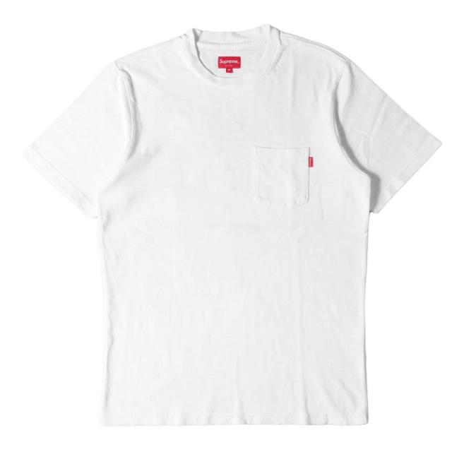 希少 Supreme シュプリーム Tシャツ ポケット付き ヘビーウェイト Tシャツ Pocket Tee 19ss ホワイト M メンズ K2717 Www Cdsdp Org