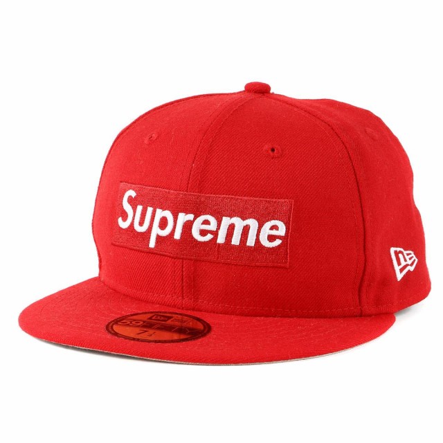 Supreme シュプリーム キャップ NEW ERA BOXロゴ ベースボールキャップ R.I.P. New Era 16AW レッド 7 1/4 57.7cm 【メンズ】【中古】【K|au PAY マーケット