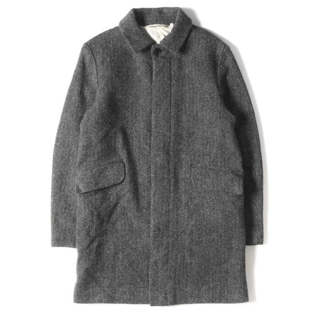 公式の Rugged Factory ラギッドファクトリー コート ヘリンボーン ウール ステンカラーコート グレー L メンズ K2860 公式店舗 Bayounyc Com