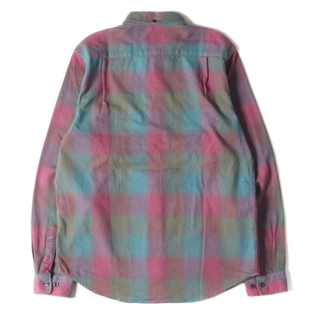 特価新品 Supreme シュプリーム シャツ 18AW シャドウチェック フランネルシャツ Shadow Plaid Flannel Shirt ダークマゼンタ グリーン M 【メンズの通販はau PAY マーケット - ブランド古着のBEEGLE by Boo-Bee|商品ロ 大得価定番