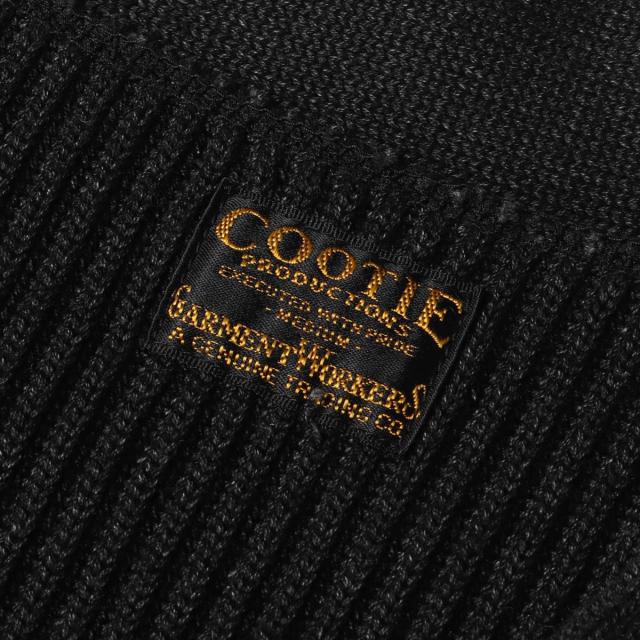 にしたリブ﹋ COOTIE M の通販はau PAY マーケット - ブランド古着のBEEGLE by Boo-Bee|商品ロットナンバー:491786258 クーティー セーター A-1タイプ メカニック ニットセーター ブラック ≊サイズ