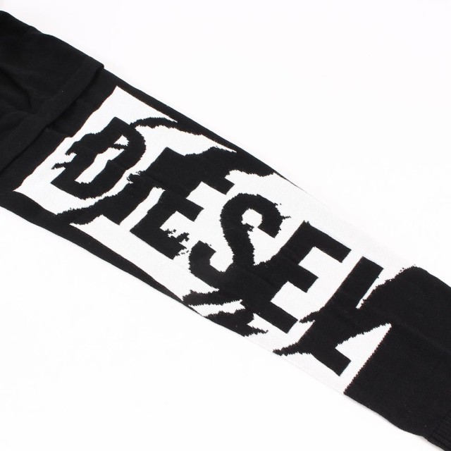 21春夏 Diesel ディーゼル ニット アームロゴレイヤードデザイン ハイゲージ クルーネック ニット K Bette Pullover ブラック M メンズ 中 宅送 Www Iacymperu Org