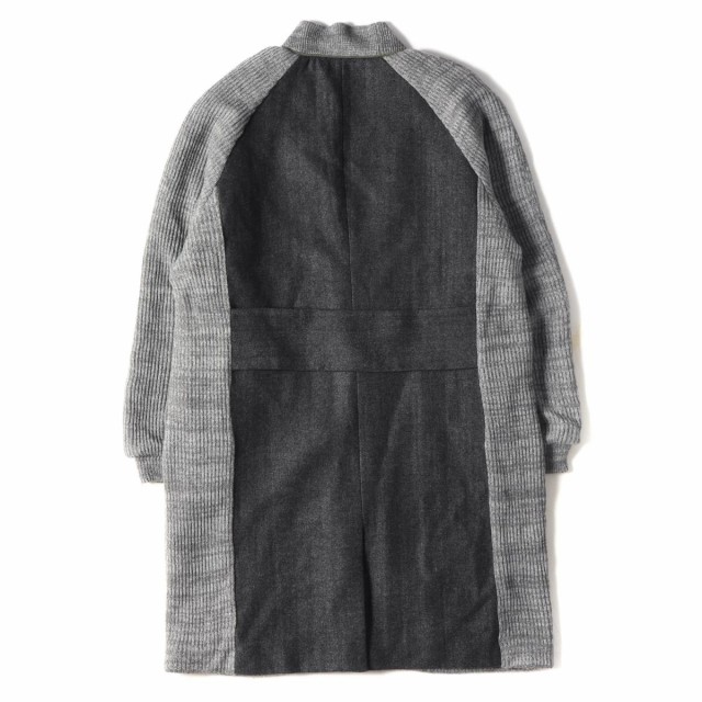 についての glamb Selam gown knit グレー×チャコール 2 【K2952の通販はau PAY マーケット - ブランド古着のBEEGLE by Boo-Bee|商品ロットナンバー:497627 グラム ガウンコート 19AW ウール コンビ ニット ガウンコート Φグモール