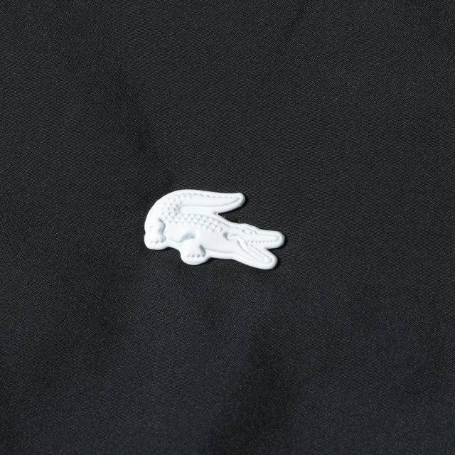 海外輸入 Lacoste ラコステ ジャケット ポリエステル タフタ ジップジャケット ブラック 40 メンズ 美品 K2959 半額品 Bayounyc Com