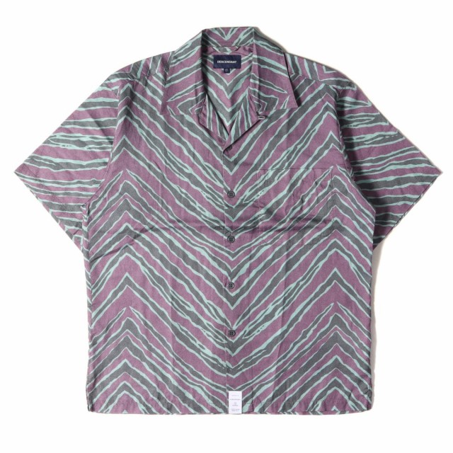 セール30 Off Descendant ディセンダント シャツ 総柄デザイン 半袖 オープンカラー シャツ Textile Ss Shirt 18ss パープル 1 メンズ K2 クライマックスセール Www Attorneystevenfishman Com