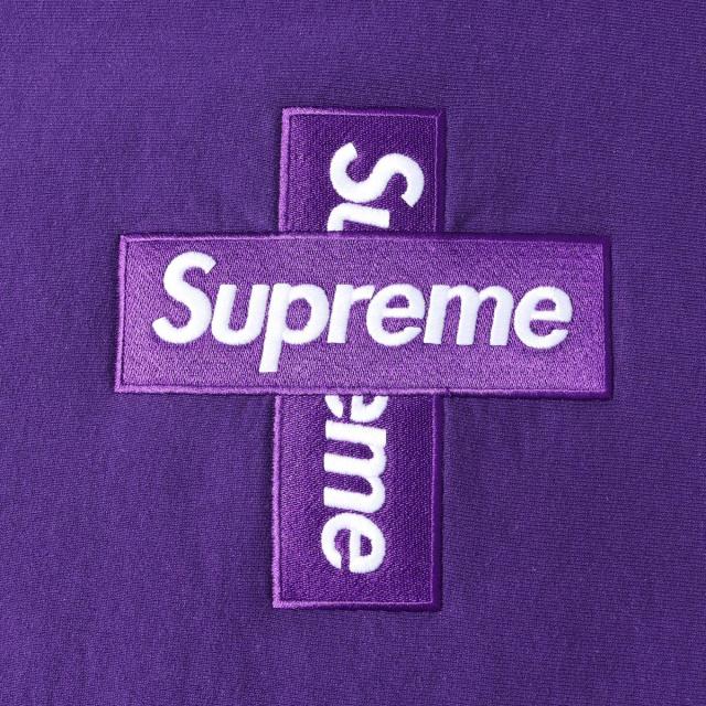 モニターの Supreme Cross Box Logo Hooded 
