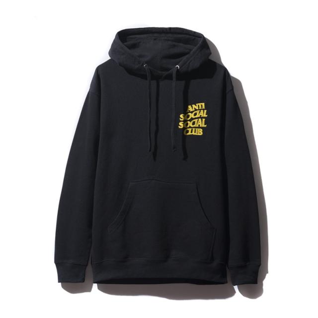 高品質新作 ANTI SOCIAL SOCIAL CLUB (アンチソーシャルソーシャルクラブ) Black and Yellow Hoodie (ブラック アンド イエロー フーディ) BLACKの通販はau PAY マーケット - ENDLESS TRIP|商品ロットナンバー:442651838 最新作好評