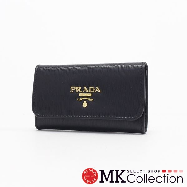 プラダ キーケース レディース Prada Key Case ブラック 1pg222 2b6p
