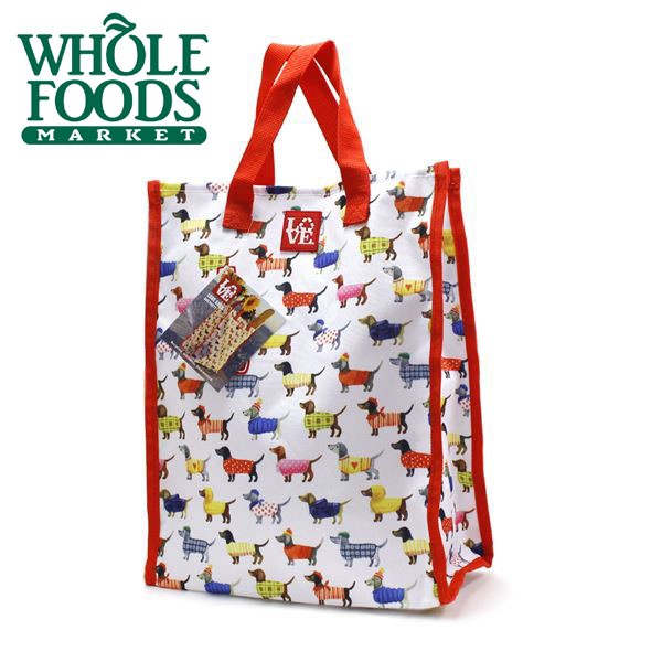 柔らかい ホールフーズ エコバッグ メンズ レディース Whole Foods ショッピングバッグ 海外セレブ Wf0005 メール便送料無料 セール30 Off Centrodeladultomayor Com Uy