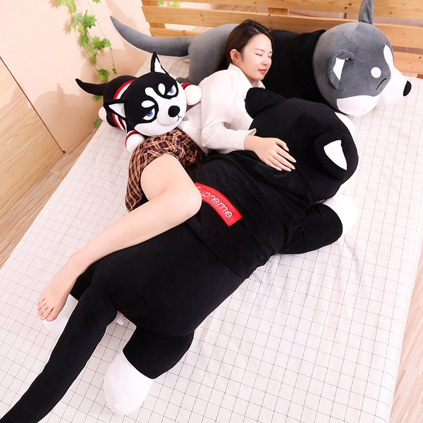 圧倒的高評価 ハスキーぬいぐるみ 抱き枕 いぬ 犬 抱きまくら ふわふわ 子供 彼女彼氏へ お誕生日 プレゼント 150cm 高質で安価 Abcdentalsurgery Co Uk