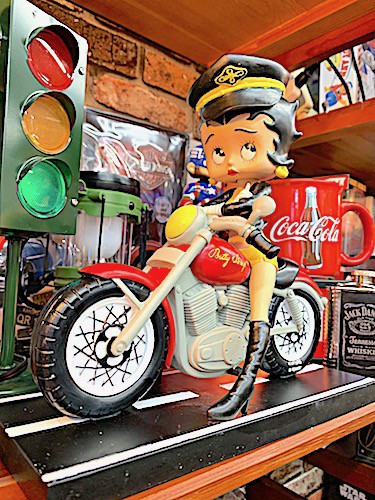 期間限定特価 ベティちゃん グッズ アメリカン雑貨 Betty Boop フィギュア Doll Biker ベティブープ ベティーちゃん バイク 置物 インテリア ギフト クライマックスセール再値下げ Diquinsa Com Mx