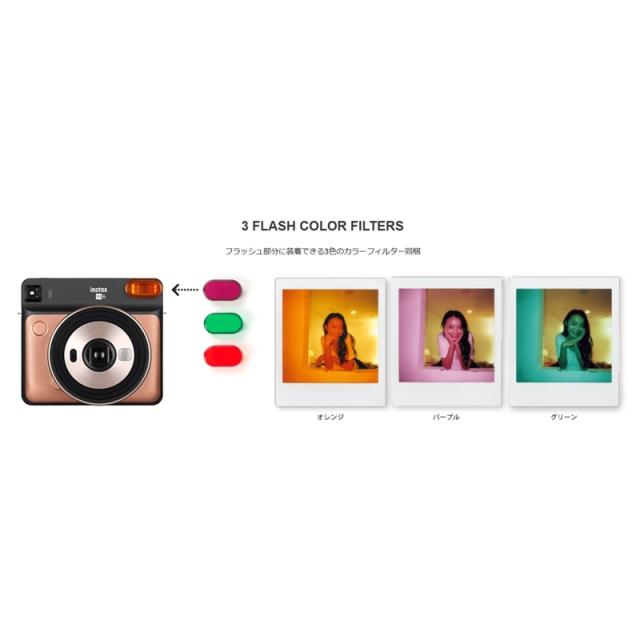 公式 富士フイルム Fujifilm チェキ Instax Square Sq6 ブラッシュゴールド Ins Sq 6 Blush Gold 100 の保証 Bayounyc Com