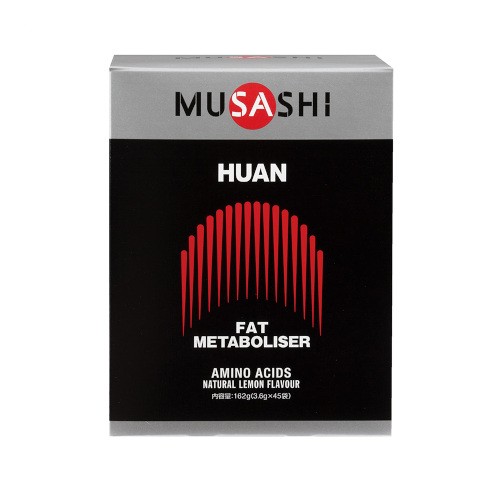 サプリ アミノ酸 パウダー musashi huan ムサシ フアン スティック 3.6g×45本入 粉末タイプ 人口甘味料不使用 サプリメント 健康食品 ス