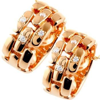 ☆ K18 ピンクゴールド ☆ ペンダントトップ リング ネックレス ホット製品