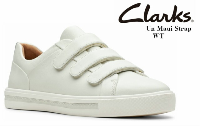 正規店好評 Clarks ソール周りに加えたステッチ入の通販はau PAY マーケット - フューチャーロードシューズ au PAY マーケッ 463G Un Maui Strap アンマウイストラップ ベルクロレザーカジュアルスニーカー 本革 最新作安い