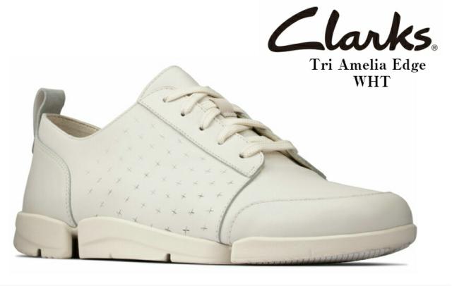 今月限定 特別大特価 Clarks Tri Amelia Edge クラークス 505g トライアメリアエッジ レザーカジュアルスニーカー 本革 Evaを使用したアウトソールで非常に 交換無料 Bayounyc Com