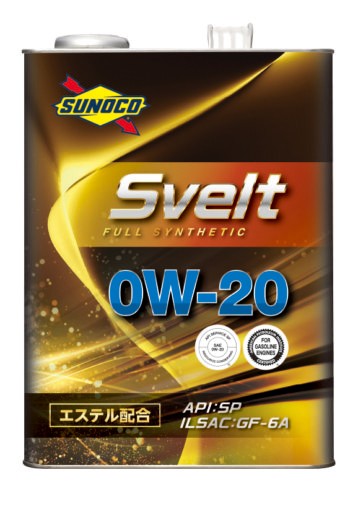 スノコ スヴェルト l缶 Sunoco エンジンオイル リットル l Svelt オイル缶 交換 0w オイル 添加剤 オイル 0w l缶 ペール缶 人気 オイル缶 油 エンジン油