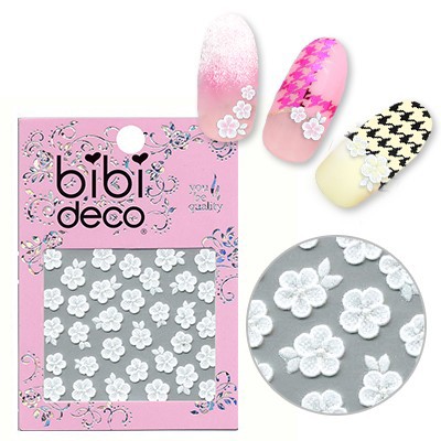 ネイルシール 花 フラワー Bibi Deco ネイルシール Bi 68 シアー ホワイトの通販はau Pay マーケット ネイル ワールド 商品ロットナンバー