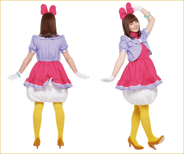 柔らかい レディース デイジーダック デイジー ディズニー Disney ハロウィン コスプレ コスチューム 衣装 仮装 集 大人気 Www Endocenter Com Ua