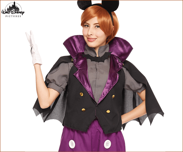 レディース バンパイアミッキー ミッキーマウス ミッキー ディズニー Disney ハロウィン コスプレ コスチューム の通販はau Wowma ワウマ ワールドショップ 商品ロットナンバー