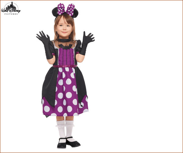 国際ブランド キッズ ヴァンパイアミニー M ミニー ミニーマウス バンパイア ヴァンパイア Disney ハロウィン コスプレ 売り尽くしセール Diquinsa Com Mx