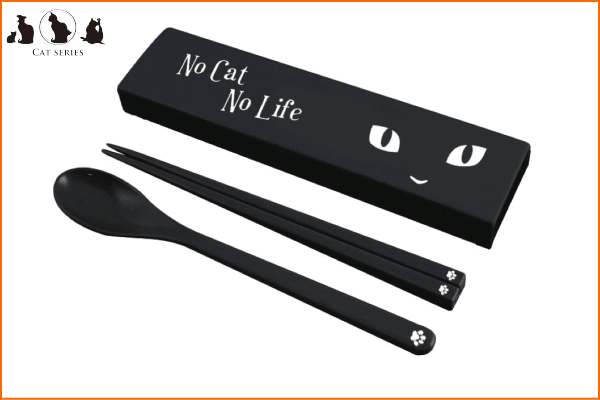 黒猫シリーズ 箸 スプーンセット No Cat No Life お弁当グッズ お箸 スプーン カトラリー 猫 ネコ 黒猫 の通販はau Pay マーケット ワールドショップ 商品ロットナンバー