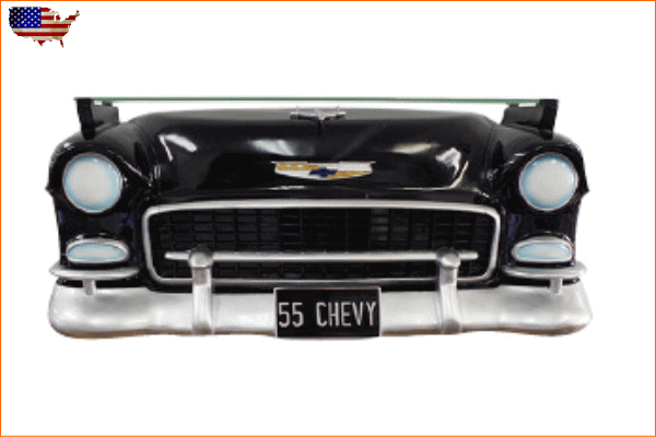 安心の定価販売 アメリカン雑貨 Car Shelf 55chevy ブラック カーシェルフ 車 アメ車 シェルフ 棚 掛け棚 家具 雑貨 史上最も激安 Indecol Co