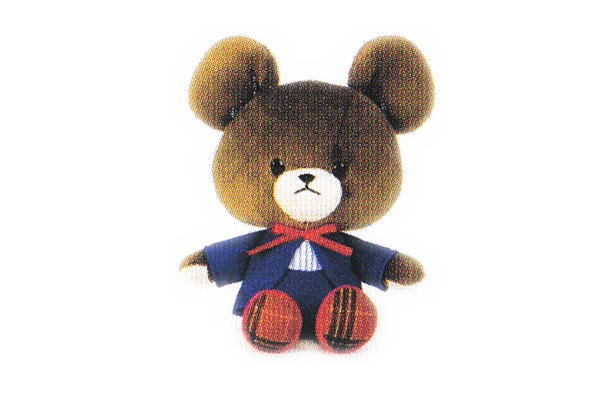 くまのがっこう やわらかbd フレッピー制服 くま ジャッキー キャラ 絵本 グッズ ぬいぐるみ 人形 お人形