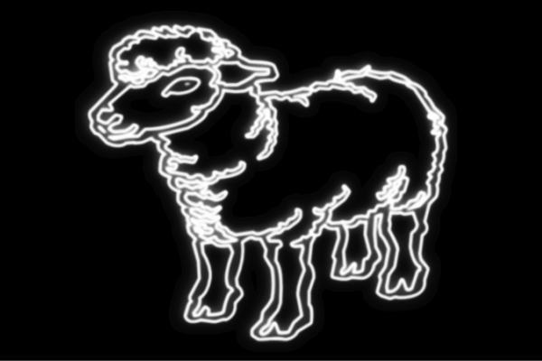 ネオン ひつじ ヒツジ 羊 ラム シープ アニマル 動物 ネオンライト 電飾 Led ライト サイン Neonの通販はau Pay マーケット ワールドショップ 商品ロットナンバー