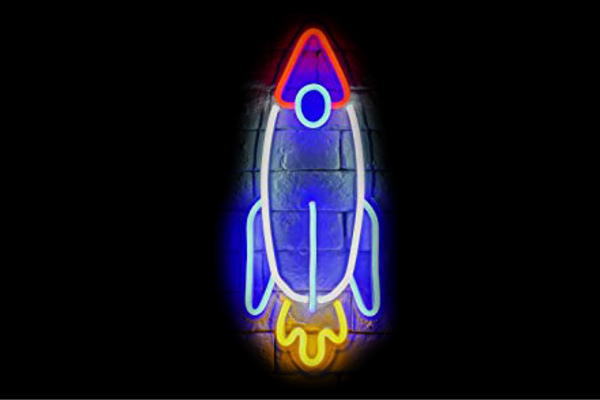 一流の品質 ネオン ロケット ろけっと ジェット機 乗り物 イラスト ネオンライト 電飾 Led ライト サイン Neon その他ライト 照明 Kamsinc Com