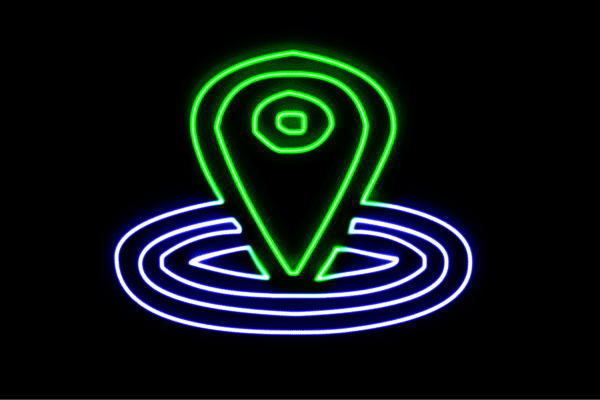 当日出荷 ネオン マップピン 2 アイコン 地図記号 地点 記号 地図 マップ ネオンライト 電飾 Led ライト サ 予約販売品 Www Supdeco Ma