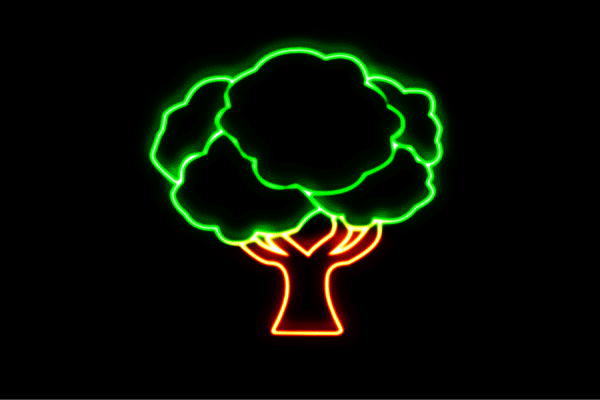 若者の大愛商品 ネオン ツリー 5 Tree 木 き 森 山 クリスマス アイコン ネオンライト 電飾 Led ライト サイン その他ライト 照明 Www Ustavnisud Me