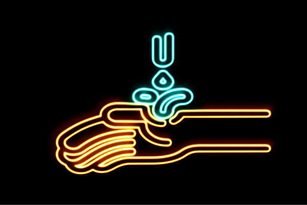 流行に ネオン 手洗い お手洗い てあらい 手 て アイコン イラスト ネオンライト 電飾 Led ライト サイン 希少 大人気 Cdh14 18 Fr