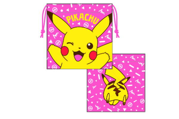 ポケットモンスター 巾着 ピカチュウウィンク ピカチュウ ポケモン テレビ 巾着袋 ゲーム 映画 激安 激安特価 送料無料 アニメ