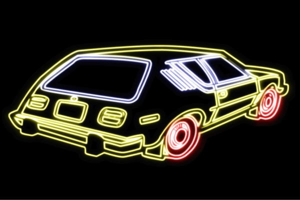 10 Off ネオン 車 56 くるま クルマ カー Car 自動車 ディーラー 旧車 アメ車 外車 ネオンライト 電飾 その他ライト 照明 Americanboard Org