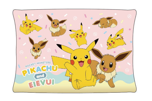 ポケットモンスター クッション ピカチュウとイーブィ ピカチュウ イーブィ ポケモン ゲーム アニメ 映画 テレ